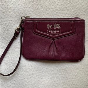 Vintage Coach Wristlet